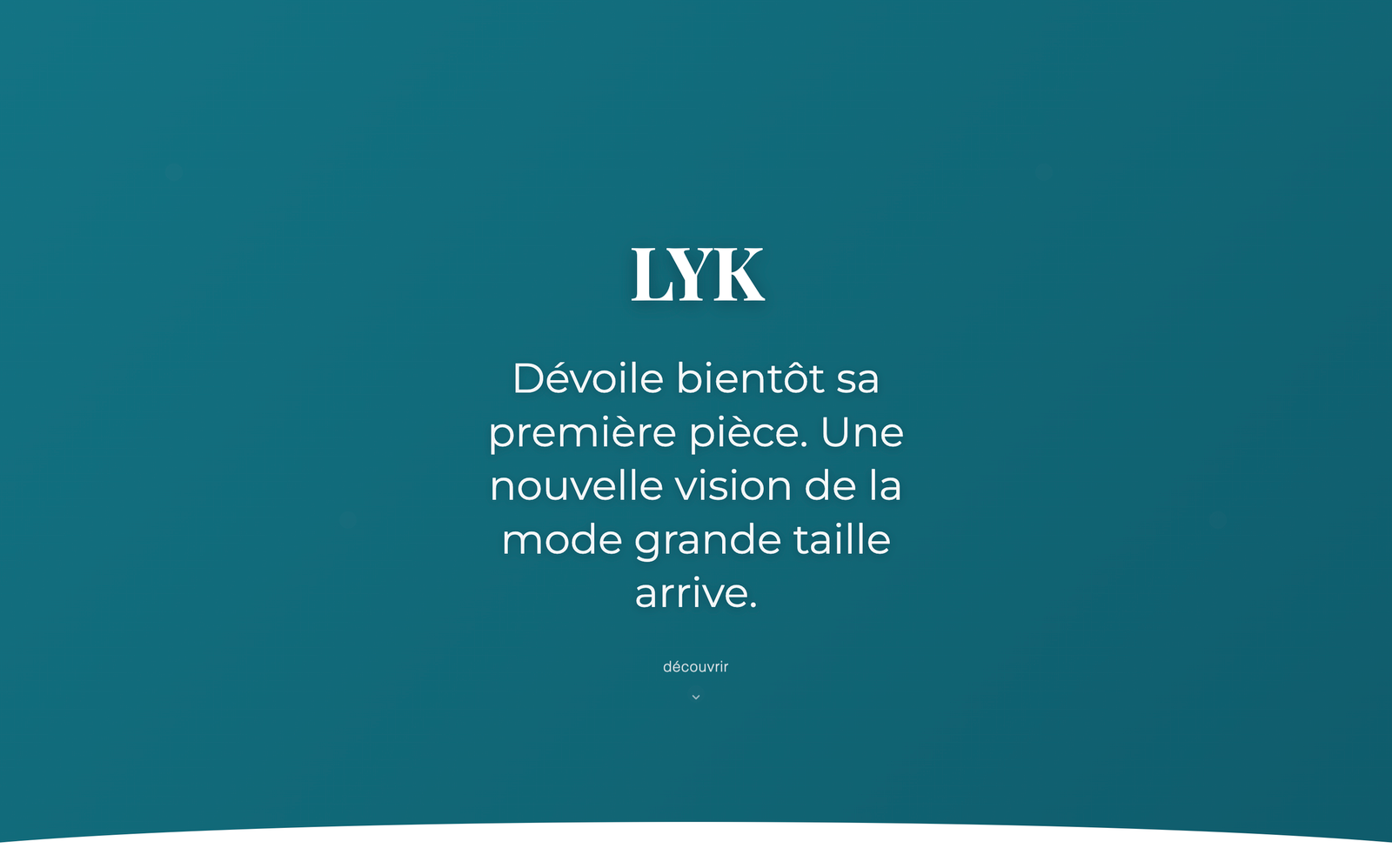 Hero section Love Your Kurves